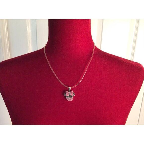 NWT 3 piece Silver Minnie Disney Jewelry set - Picture 2 of 3